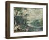 Venus and Adonis in Wooded Landscape Near Beersel Castle-Niederländischer Meister-Framed Giclee Print