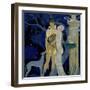 Venus and Adonis-Georges Barbier-Framed Giclee Print