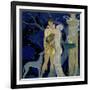 Venus and Adonis-Georges Barbier-Framed Giclee Print