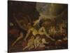 Venus and Adonis-Nicolas Poussin-Stretched Canvas