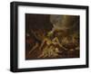 Venus and Adonis-Nicolas Poussin-Framed Premium Giclee Print