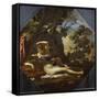 Venus and Adonis-Simon Vouet-Framed Stretched Canvas