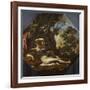 Venus and Adonis-Simon Vouet-Framed Giclee Print