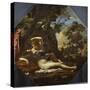 Venus and Adonis-Simon Vouet-Stretched Canvas