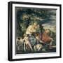 Venus and Adonis-Paolo Veronese-Framed Art Print