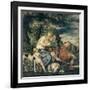 Venus and Adonis-Paolo Veronese-Framed Art Print