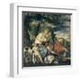 Venus and Adonis-Paolo Veronese-Framed Art Print