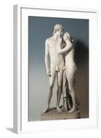 Venus and Adonis-Antonio Canova-Framed Art Print