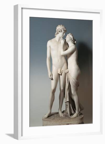 Venus and Adonis-Antonio Canova-Framed Art Print