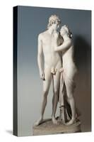 Venus and Adonis-Antonio Canova-Stretched Canvas