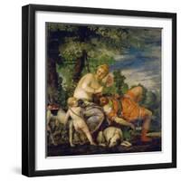 Venus and Adonis-Paolo Uccello-Framed Giclee Print