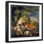 Venus and Adonis-Paolo Uccello-Framed Giclee Print