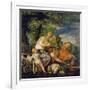 Venus and Adonis-Paolo Uccello-Framed Giclee Print