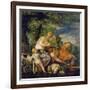 Venus and Adonis-Paolo Uccello-Framed Giclee Print