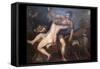 Venus and Adonis-Titian (Tiziano Vecelli)-Framed Stretched Canvas