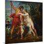 Venus and Adonis-Peter Paul Rubens-Mounted Art Print