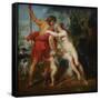 Venus and Adonis-Peter Paul Rubens-Framed Stretched Canvas