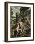 Venus and Adonis-Bartholomeus Spranger-Framed Art Print