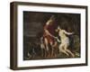 Venus and Adonis-Ferdinand Bol-Framed Art Print