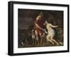 Venus and Adonis-Ferdinand Bol-Framed Art Print