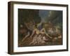 Venus and Adonis-Nicolas Poussin-Framed Giclee Print