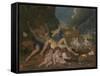 Venus and Adonis-Nicolas Poussin-Framed Stretched Canvas