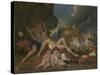 Venus and Adonis-Nicolas Poussin-Stretched Canvas