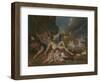 Venus and Adonis-Nicolas Poussin-Framed Giclee Print