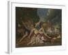 Venus and Adonis-Nicolas Poussin-Framed Giclee Print