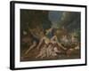 Venus and Adonis-Nicolas Poussin-Framed Giclee Print