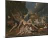 Venus and Adonis-Nicolas Poussin-Mounted Giclee Print