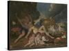 Venus and Adonis-Nicolas Poussin-Stretched Canvas