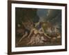 Venus and Adonis-Nicolas Poussin-Framed Giclee Print
