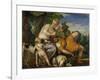 Venus and Adonis-Paolo Veronese-Framed Giclee Print