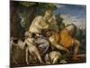 Venus and Adonis-Paolo Veronese-Mounted Giclee Print