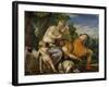 Venus and Adonis-Paolo Veronese-Framed Giclee Print