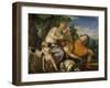 Venus and Adonis-Paolo Veronese-Framed Giclee Print