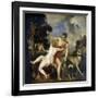 Venus and Adonis-Titian (Tiziano Vecelli)-Framed Giclee Print