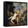 Venus and Adonis-Titian (Tiziano Vecelli)-Framed Stretched Canvas