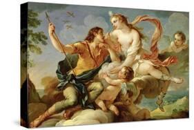 Venus and Adonis-Charles Joseph Natoire-Stretched Canvas