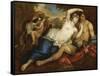 Venus and Adonis-Jan Boeckhorst-Framed Stretched Canvas