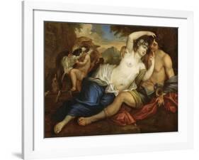 Venus and Adonis-Jan Boeckhorst-Framed Giclee Print