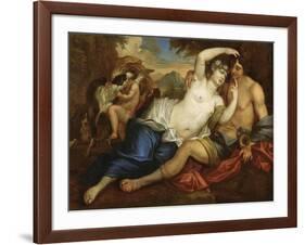 Venus and Adonis-Jan Boeckhorst-Framed Giclee Print