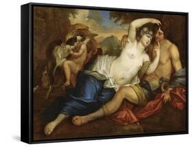 Venus and Adonis-Jan Boeckhorst-Framed Stretched Canvas