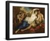 Venus and Adonis-Jan Boeckhorst-Framed Giclee Print