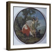 Venus and Adonis-Marco Capizucchi-Framed Giclee Print