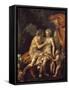 Venus and Adonis-Paolo Veronese-Framed Stretched Canvas