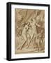 Venus and Adonis-Louis Cheron-Framed Giclee Print