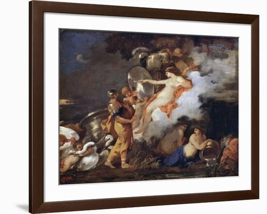 Venus and Aeneas, 17th Century-Sébastien Bourdon-Framed Giclee Print