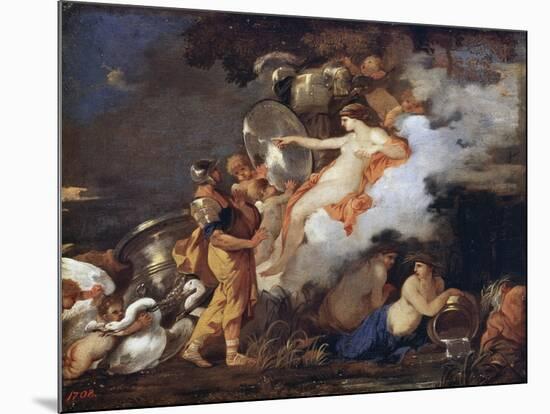 Venus and Aeneas, 17th Century-Sébastien Bourdon-Mounted Giclee Print